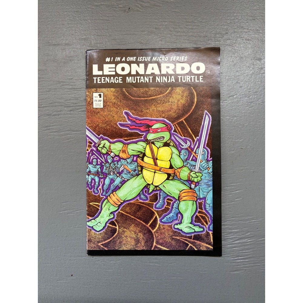 Physical Media - Mirage Comics - Leonardo #1 (Micro Series)